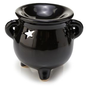 Eden Small Black Cauldron Oil Burner Eden Small Black Cauldron Oil Burner