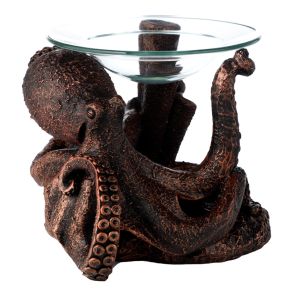 Bronze Octopus Resin Oil & Wax Burner Bronze Octopus Resin Oil & Wax Burner