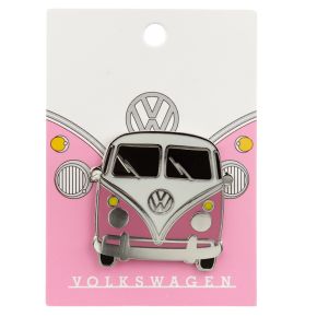 Collectable Volkswagen VW T1 Camper Bus Pink Enamel Pin Badge Collectable Volkswagen VW T1 Camper Bus Pink Enamel Pin Badge