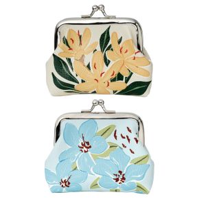 Florens Hesperantha & Rhododendron Tic Tac Purse Florens Hesperantha & Rhododendron Tic Tac Purse