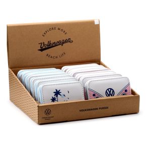 Volkswagen VW T1 Camper Bus Explore More Zip Around Small Wallet Purse Volkswagen VW T1 Camper Bus Explore More Zip Around Small Wallet Purse