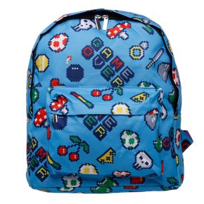 Game Over Polyester Rucksack Backpack Game Over Polyester Rucksack Backpack