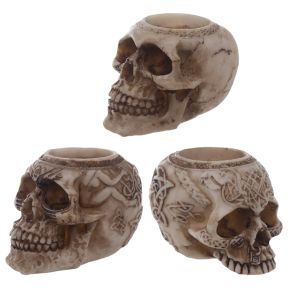 Skull Tea Light Candle Holder Skull Tea Light Candle Holder