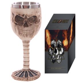 Decorative Skull & Spine Goblet Decorative Skull & Spine Goblet