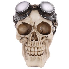 Steampunk Style Skull Decoration with Goggles Steampunk Style Skull Decoration with Goggles