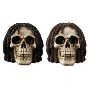 Rasta Skull Ornament Rasta Skull Ornament
