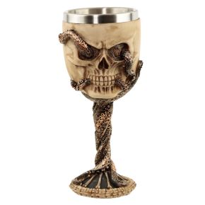 Decorative Bronze Octopus Skull Goblet (Bulk Packaging) Decorative Bronze Octopus Skull Goblet (Bulk Packaging)