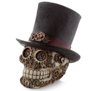 Steampunk Style Skull with Top Hat Steampunk Style Skull with Top Hat