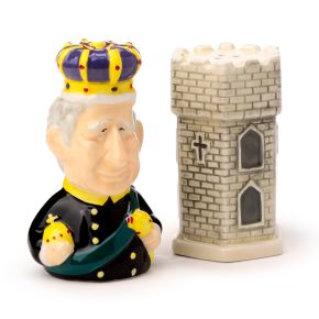 King Charles III Salt & Pepper Set King Charles III Salt & Pepper Set