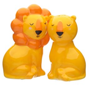 Zooniverse Lion Ceramic Salt & Pepper Set Zooniverse Lion Ceramic Salt & Pepper Set