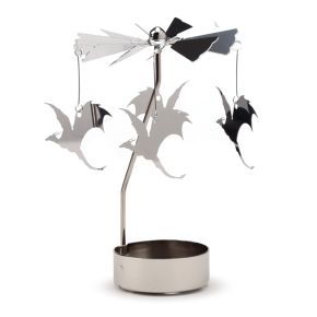 Flying Dragons Rotating Carousel Spinning Tea Light Candle Holder Flying Dragons Rotating Carousel Spinning Tea Light Candle Holder