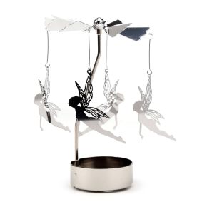 Fairy Rotating Carousel Spinning Tea Light Candle Holder Fairy Rotating Carousel Spinning Tea Light Candle Holder