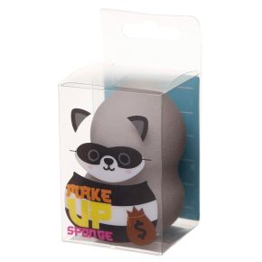 Adoramals Raccoon Makeup Sponge Beauty Blender Adoramals Raccoon Makeup Sponge Beauty Blender