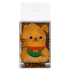 Maneki Neko Lucky Cat Gold Makeup Sponge Beauty Blender Maneki Neko Lucky Cat Gold Makeup Sponge Beauty Blender