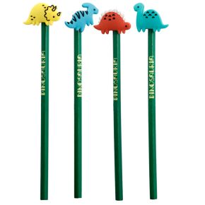 Dinosauria Jr Dinosaur Pencil with PVC Topper Dinosauria Jr Dinosaur Pencil with PVC Topper