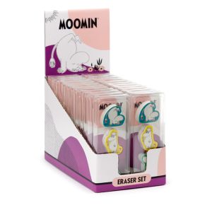 Moomin 3 Piece Eraser Set Moomin 3 Piece Eraser Set