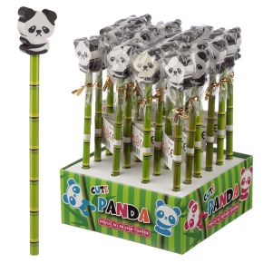 Cute Panda Pencil & Eraser Topper Cute Panda Pencil & Eraser Topper