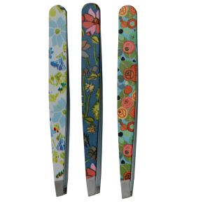 Julie Dodsworth Blue Botanical Tweezers Julie Dodsworth Blue Botanical Tweezers