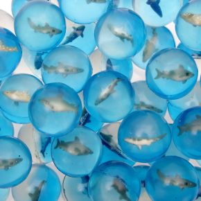 Shark 3D Rubber Bouncy Ball Shark 3D Rubber Bouncy Ball