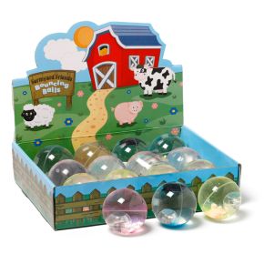 Farmyard LED Flashing Bouncy Ball Farmyard LED Flashing Bouncy Ball