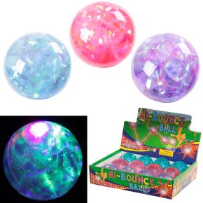 LED Flashing Stripe Bouncy Ball LED Flashing Stripe Bouncy Ball