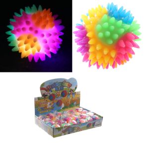 Spiky LED Flashing Bouncy Ball 5.5cm Spiky LED Flashing Bouncy Ball 5.5cm