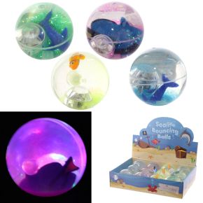 Clown Fish, Angel Fish, Dolphin LED Flashing Bouncy Ball Clown Fish, Angel Fish, Dolphin LED Flashing Bouncy Ball