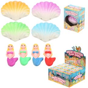 Mermaid Hatching Clam Shell Mermaid Hatching Clam Shell