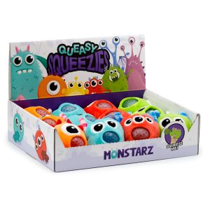 Queasy Squeezies Monstarz Monster Plush Squeezy Toy Queasy Squeezies Monstarz Monster Plush Squeezy Toy