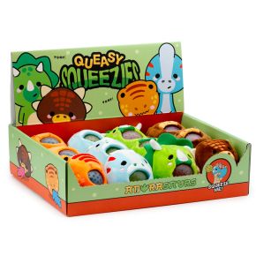 Queasy Squeezies Cutiesaur Dinosaur Plush Squeezy Toy Queasy Squeezies Cutiesaur Dinosaur Plush Squeezy Toy