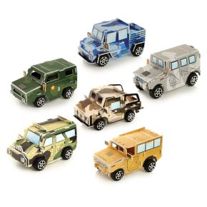 DIY Puzzle Camouflage Car Pull Back Action Toy DIY Puzzle Camouflage Car Pull Back Action Toy