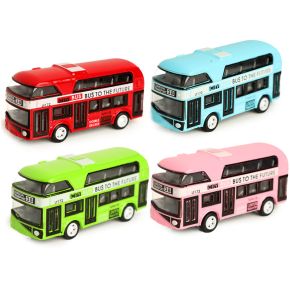 City Bus Pull Back Action Toy City Bus Pull Back Action Toy