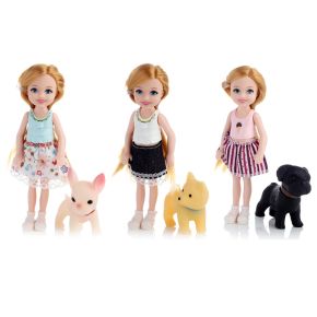 Sally Dress Up Doll with Dog & Accessories Sally Dress Up Doll with Dog & Accessories
