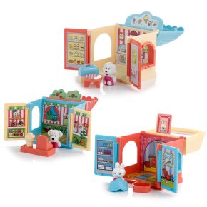 Cute Puppy Dog Town House Set Cute Puppy Dog Town House Set