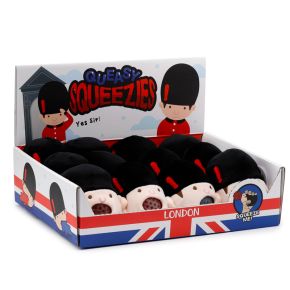 Queasy Squeezies London Guardsman Plush Squeezy Toy Queasy Squeezies London Guardsman Plush Squeezy Toy