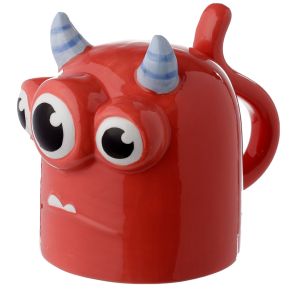 Monstarz Monster Red Upside Down Ceramic Shaped Mug Monstarz Monster Red Upside Down Ceramic Shaped Mug