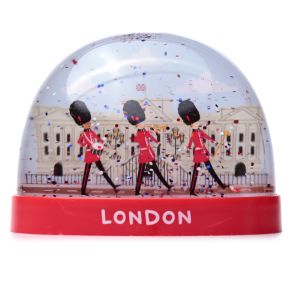 London Souvenir Guardsman on Parade Large Glitter Snow Storm London Souvenir Guardsman on Parade Large Glitter Snow Storm