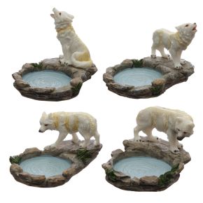 Protector of the North Forest Protector Wolf Tea Light Candle Holder Protector of the North Forest Protector Wolf Tea Light Candle Holder