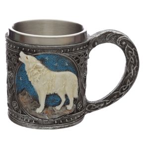 Decorative Protector of the North Night of the Wolf Tankard Decorative Protector of the North Night of the Wolf Tankard