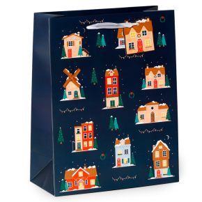 Christmas Village Gift Bag Large Christmas Village Gift Bag Large
