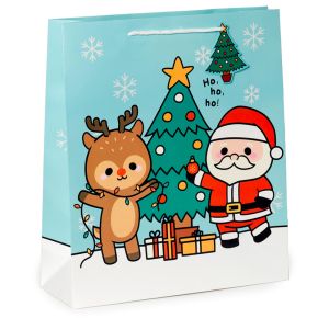 Christmas Festive Friends Gift Bag Extra Large Christmas Festive Friends Gift Bag Extra Large