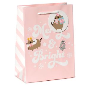 Pusheen Cat Christmas Gift Bag Medium Pusheen Cat Christmas Gift Bag Medium