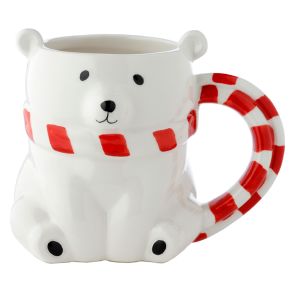 Polar Bear Ceramic Shaped Mug Polar Bear Ceramic Shaped Mug