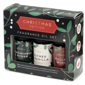 Eden Set of 3 Christmas Florals Festive Fragrance Oils Eden Set of 3 Christmas Florals Festive Fragrance Oils