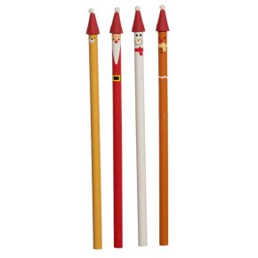 Christmas Characters Pencil Christmas Characters Pencil