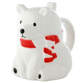 Polar Bear Upside Down Ceramic Shaped Mug Polar Bear Upside Down Ceramic Shaped Mug