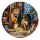 Lisa Parker Purrlock Holmes Cat Picture Clock