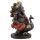 Ganesh Figurine with Pipe & Peacock