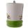 Garden Hose Ceramic Shaped Handle Mug